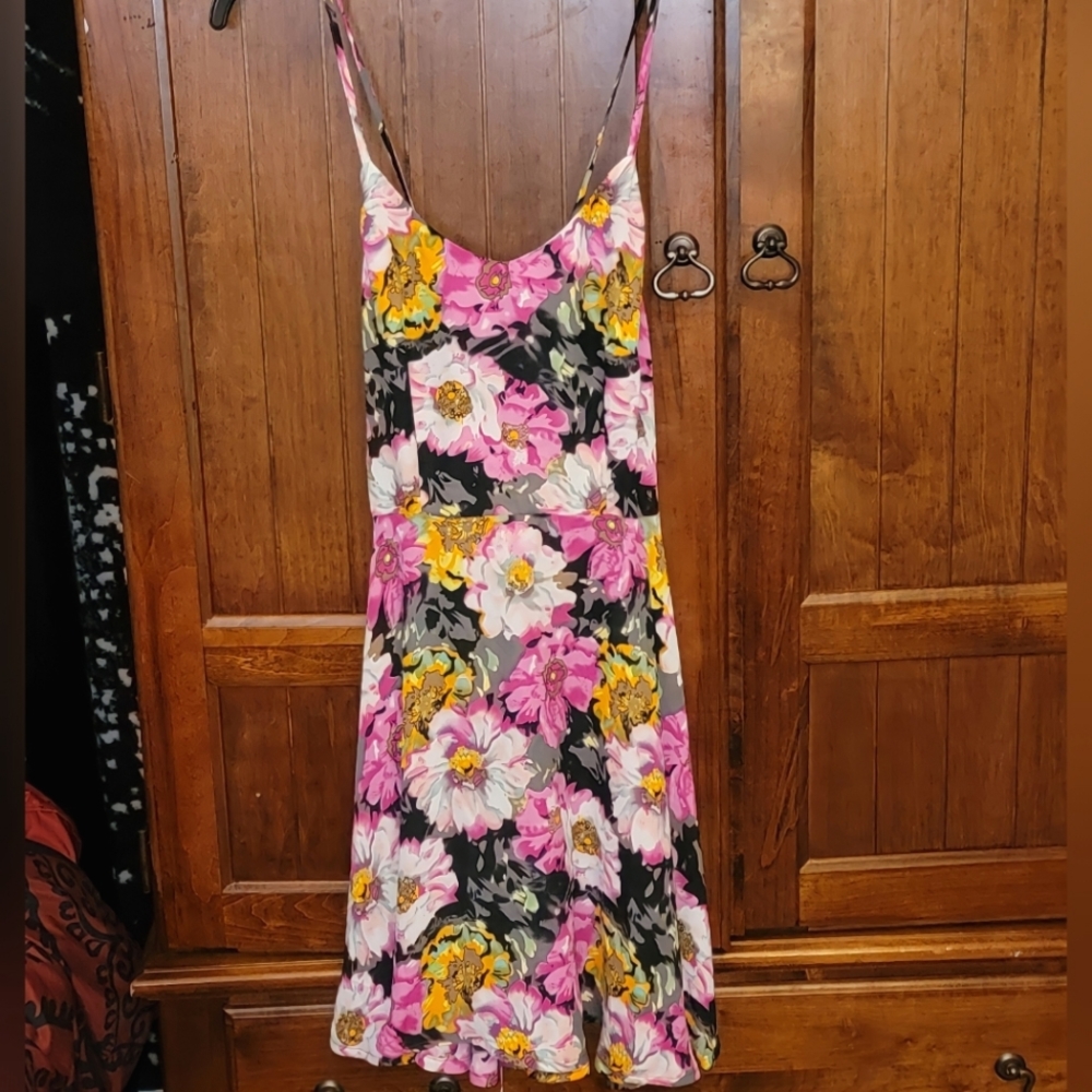 Women's Floral Printed Summer Mini Dress